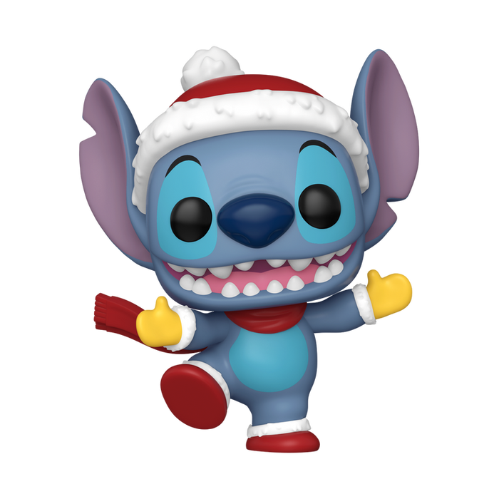 Funko Pop Disney: Lilo y Stitch Holiday - Stitch Con Gorro