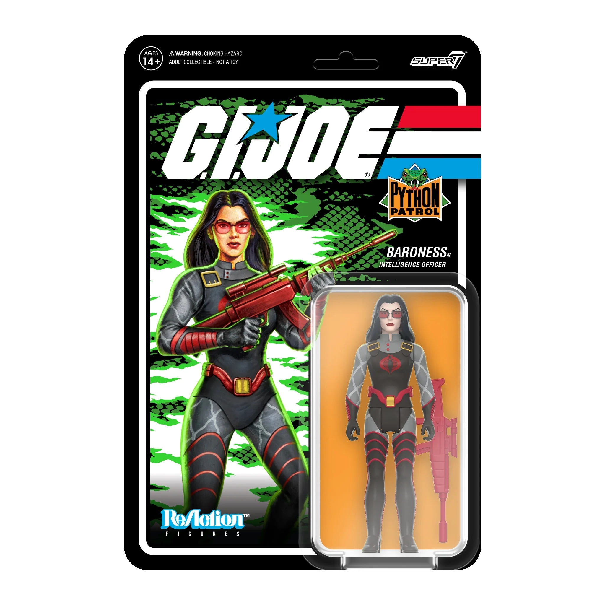 Super7 ReAction: GI JOE - Python Patrol Baroness