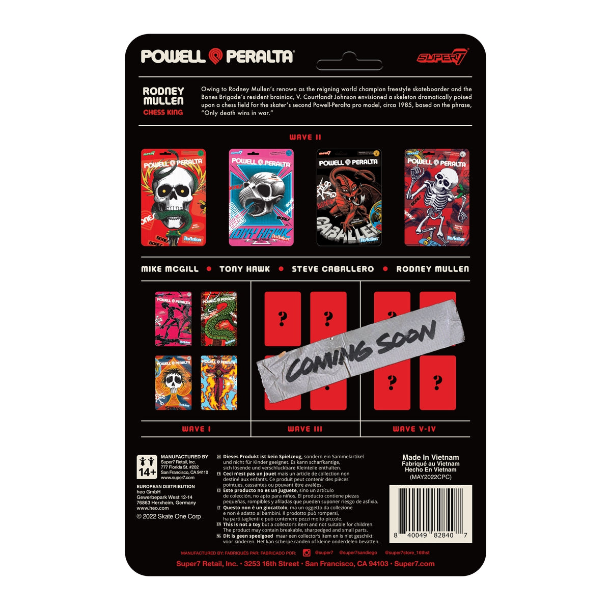 Super7 ReAction: Powell Peralta - Rodney Mullen
