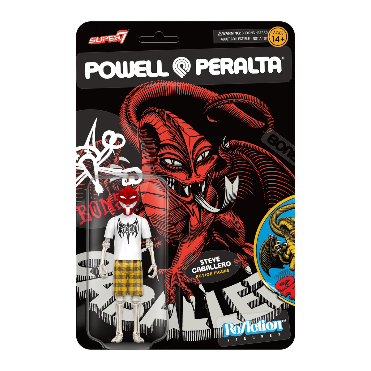 Super7 ReAction: Powell Peralta - Steve Caballero Dragon