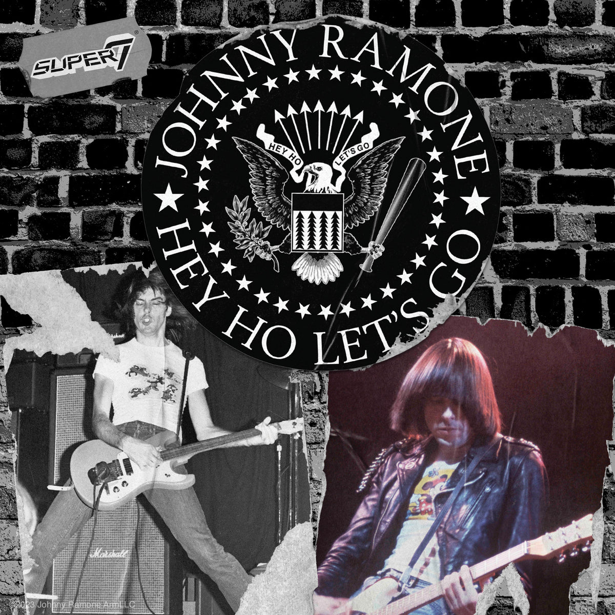 Super7 ReAction: Ramones - Johnny Ramone