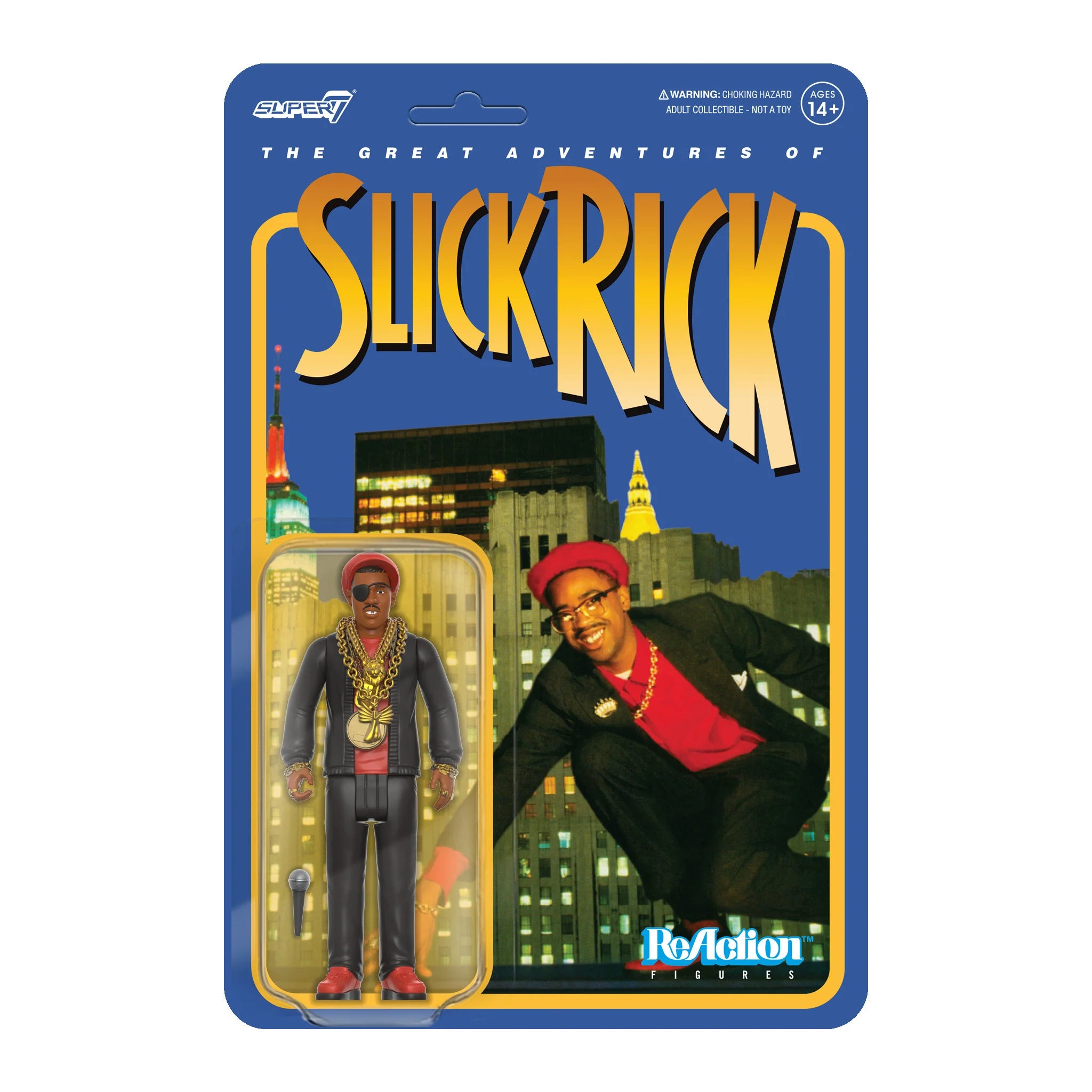 Super7 ReAction: Rocks - Slick Rick Great Adventures