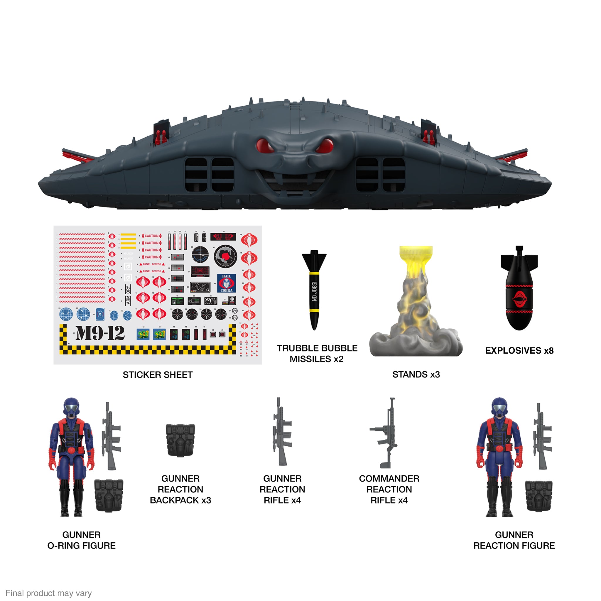 Super7 Ultimates: GI JOE - Cobra Mothership Exclusivo NYCC 2023