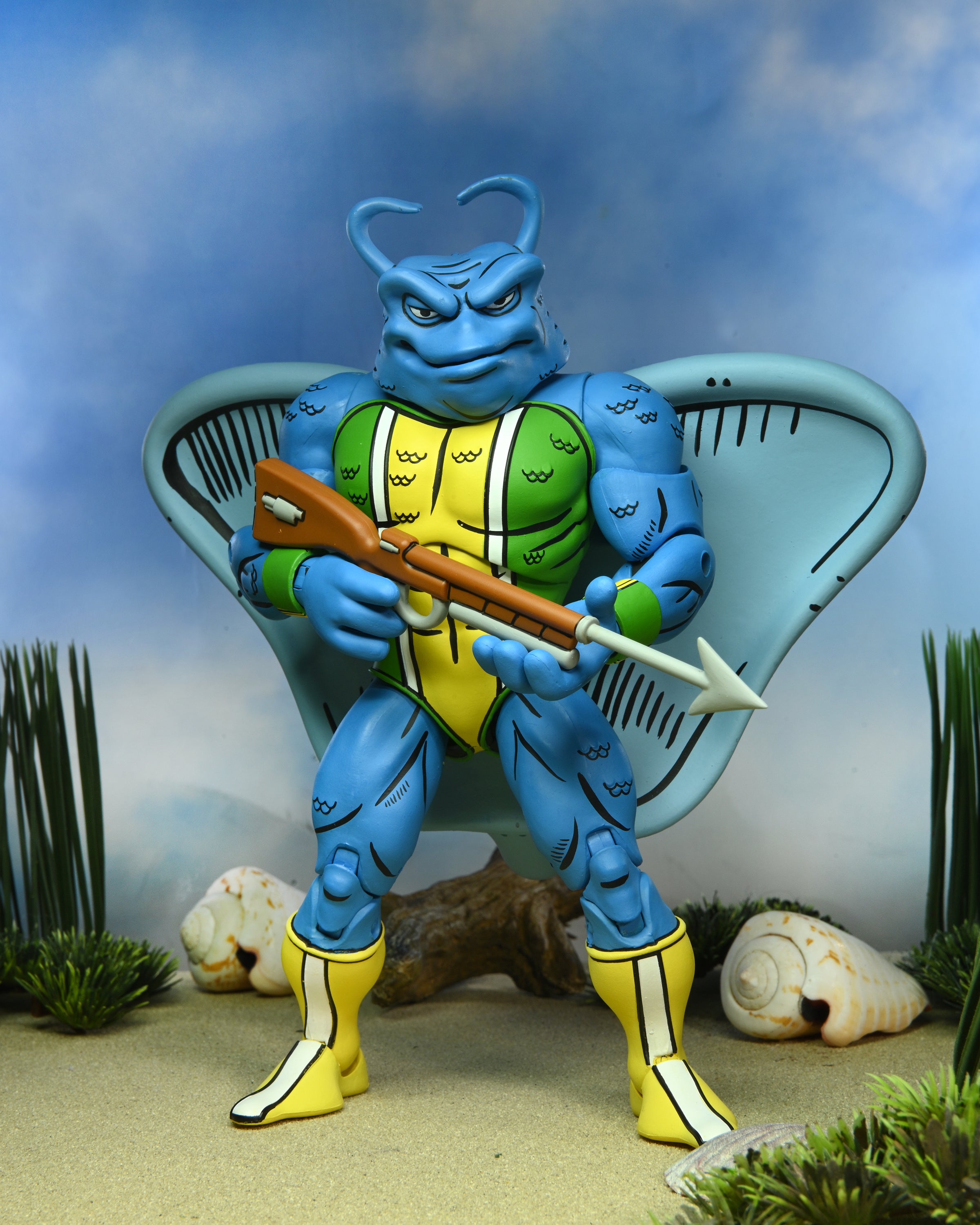 Neca Figura de Accion: TMNT Tortugas Ninja Archie Comics - Man Ray 7 Pulgadas