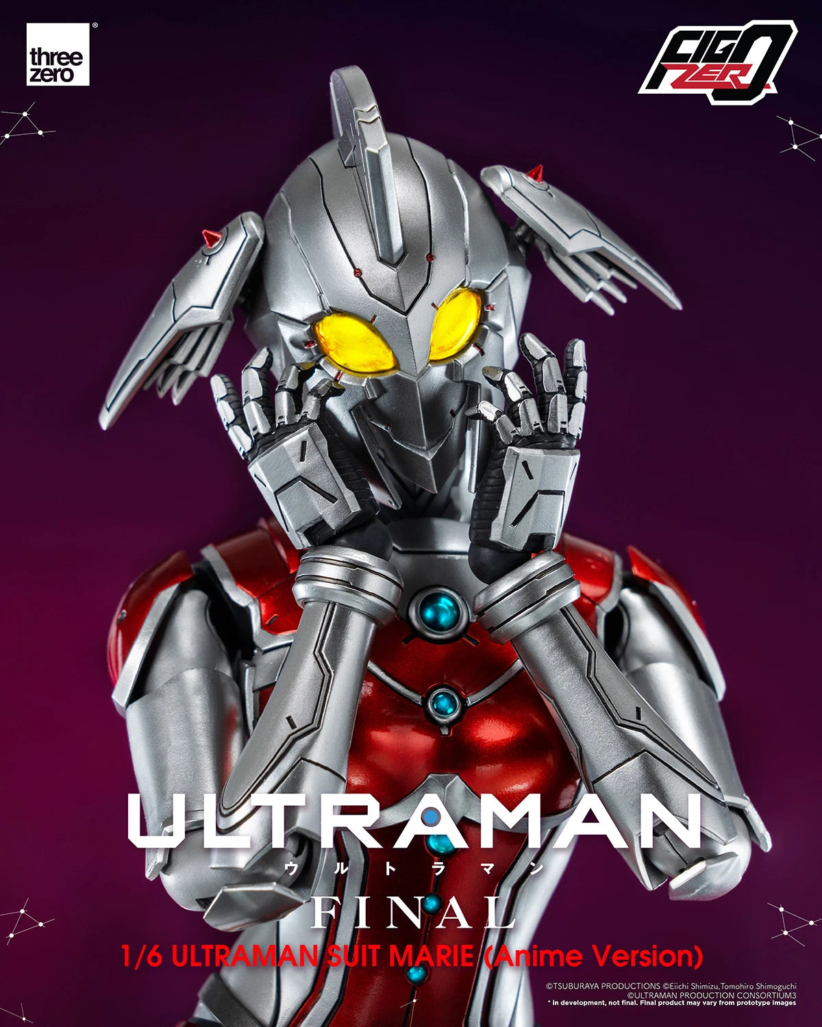 Threezero Sixth Scale Figure: Ultraman - Ultraman Suit Marie Anime Escala 1/6