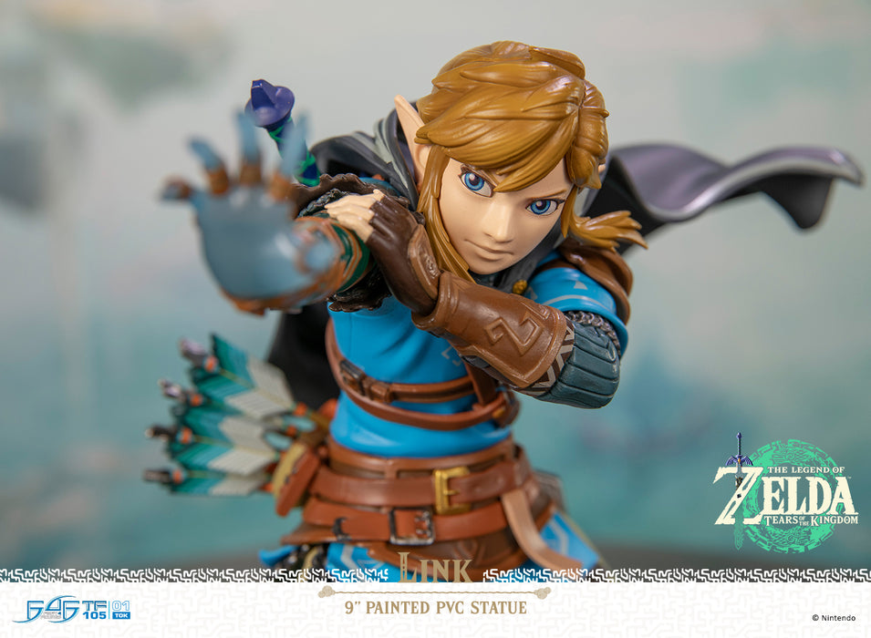 First 4 Figures: The Legend Of Zelda Tears Of The Kingdom - Link 8 Pulgadas
