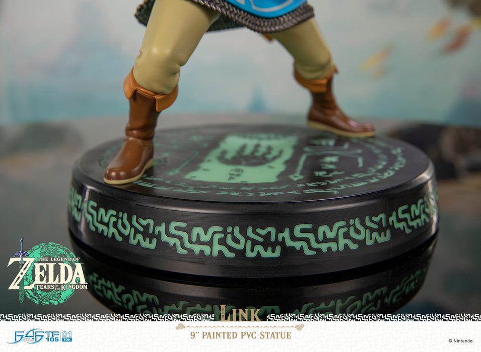 First 4 Figures: The Legend Of Zelda Tears Of The Kingdom - Link 8 Pulgadas