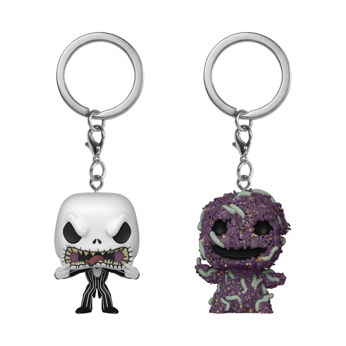 Funko Pop Keychain: Disney Mundo De Jack - Jack y Oogie 2 Pack
