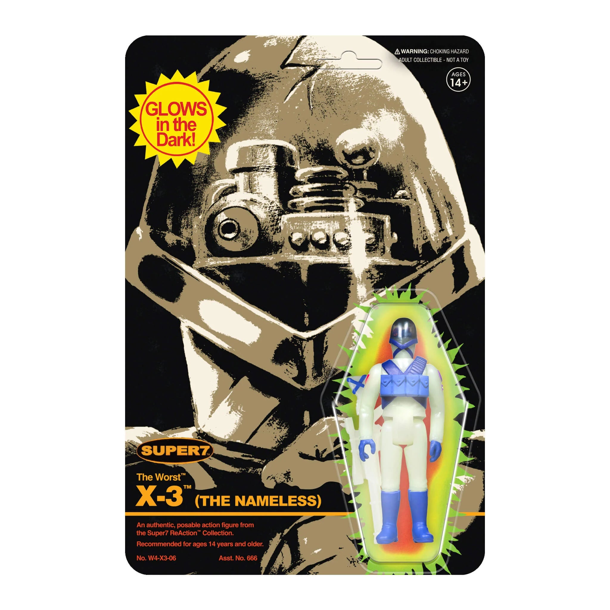 Super7 ReAction: The Worst - X3 Glow