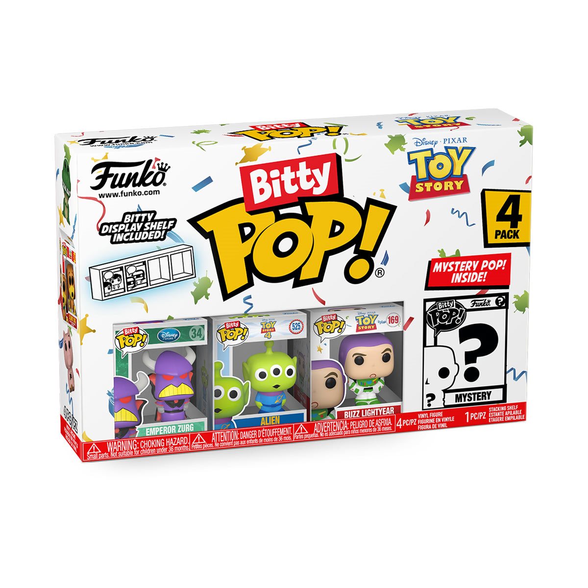 Funko Bitty Pop: Disney Toy Story - Zurg 4 Pack