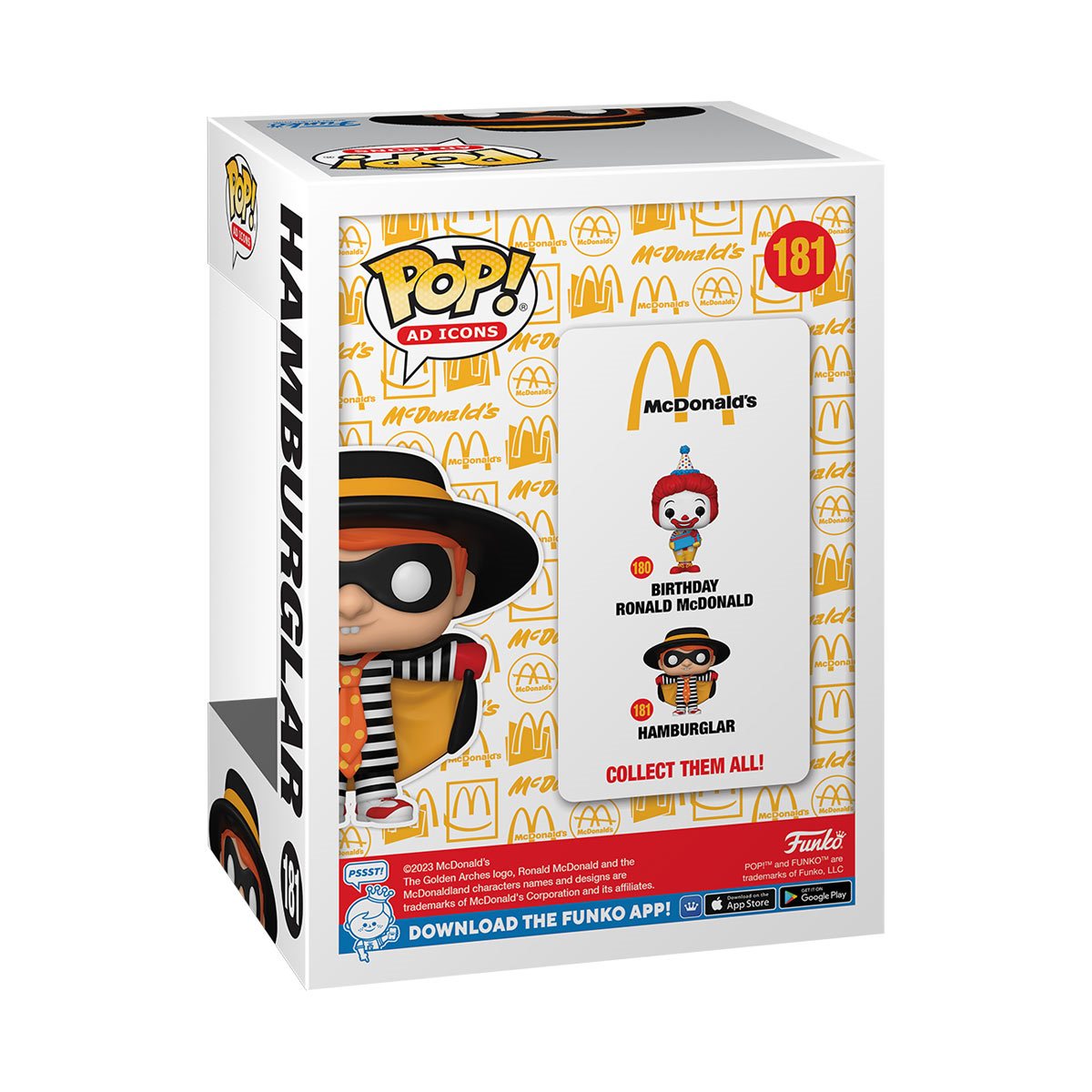 Funko Pop Ad Icons: McDonalds - Hamburgler