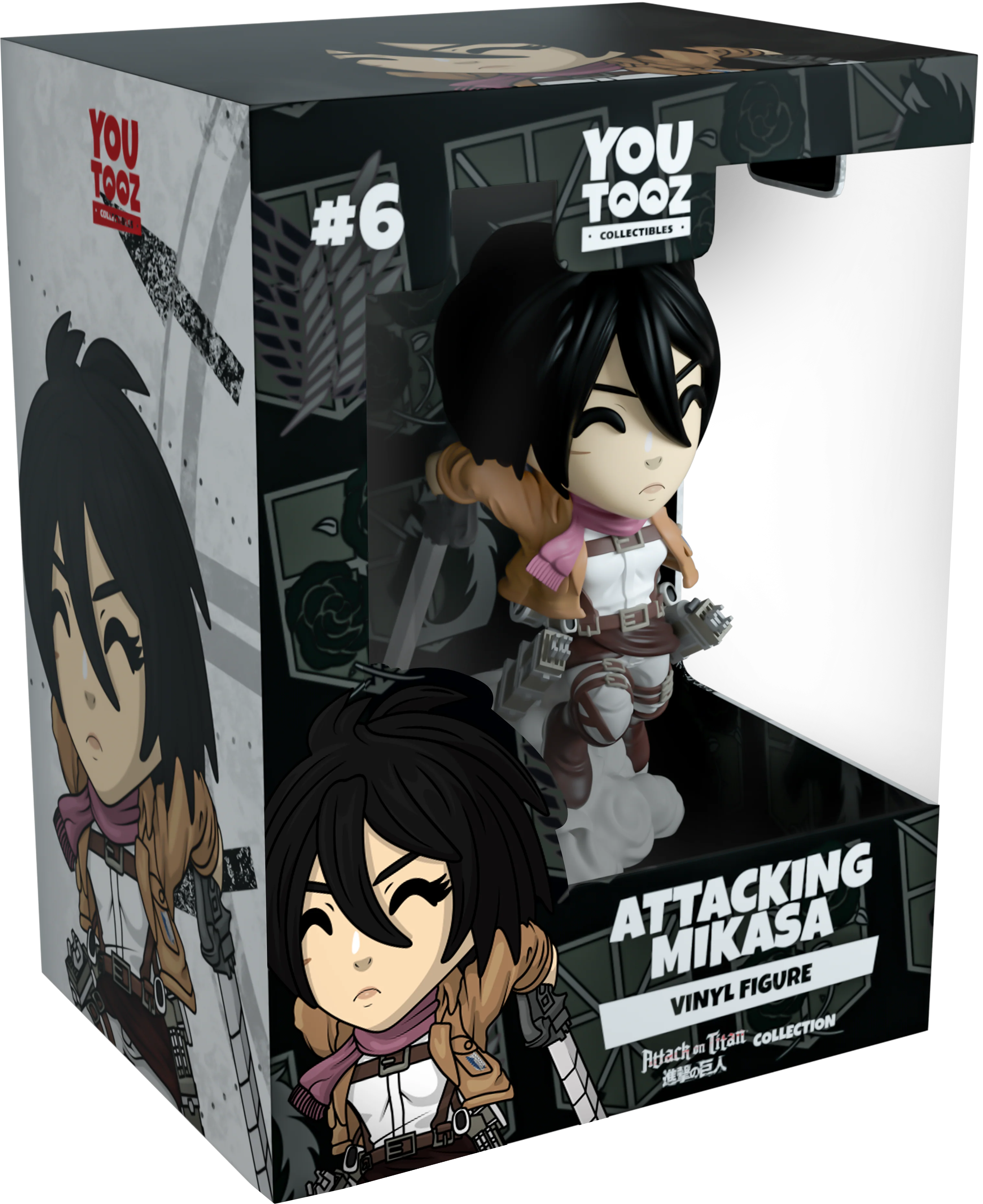 Youtooz Animation: Attack On Titan - Attacking Mikasa