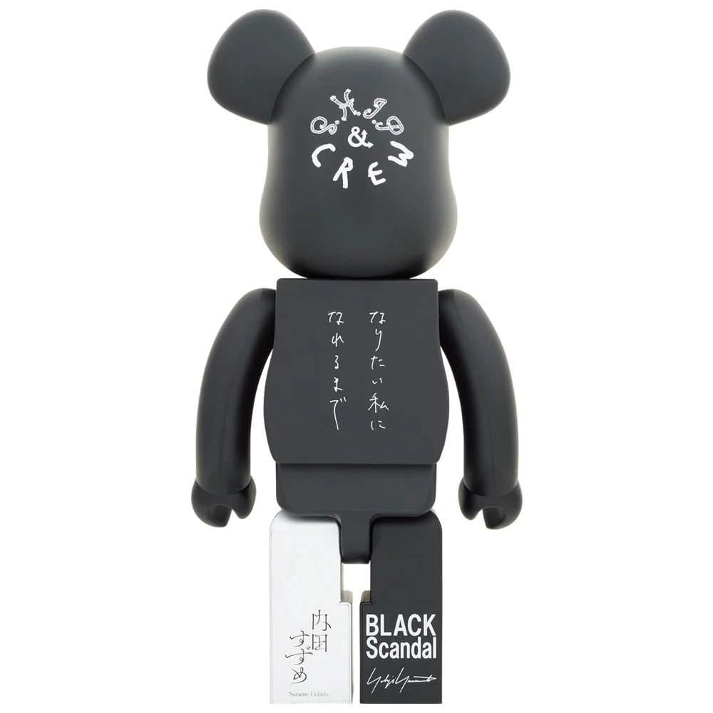 Medicom Toy Be@Rbrick: Black Scandal Yohji Yamamoto Suzume Uchida X S.H.I.P&Crew Ideal Self 1000%