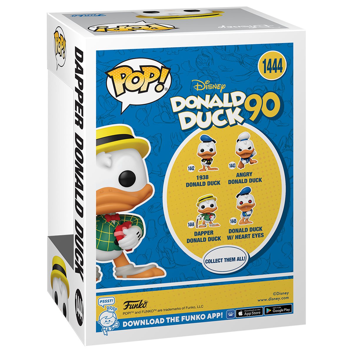 Funko Pop Disney: Pato Donald 90 Aniversario - Pato Donald Elegante