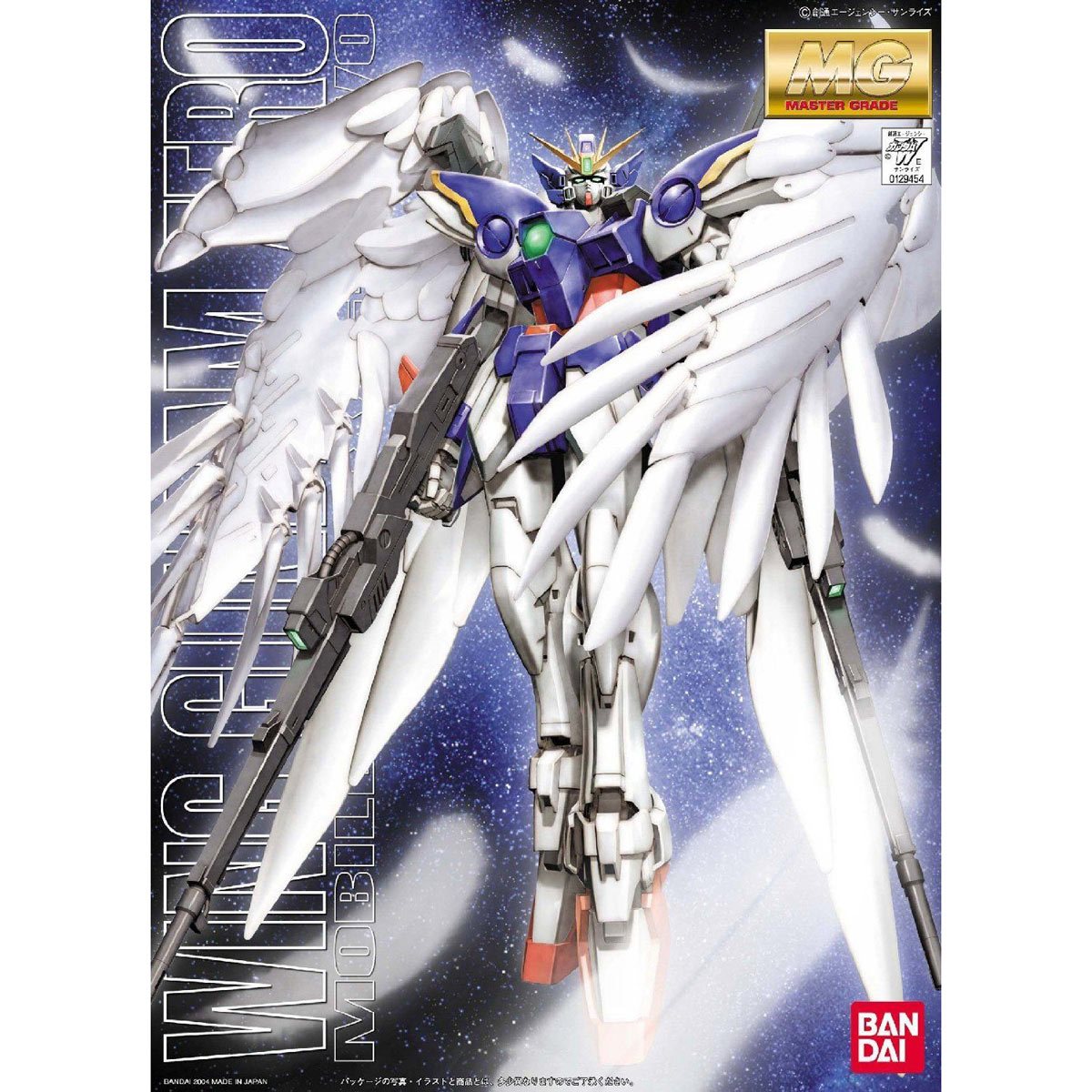 Bandai Hobby Gunpla Master Grade Model Kit: Mobile Suit Gundam Wing Endless Waltz - Zero Escala 1/100