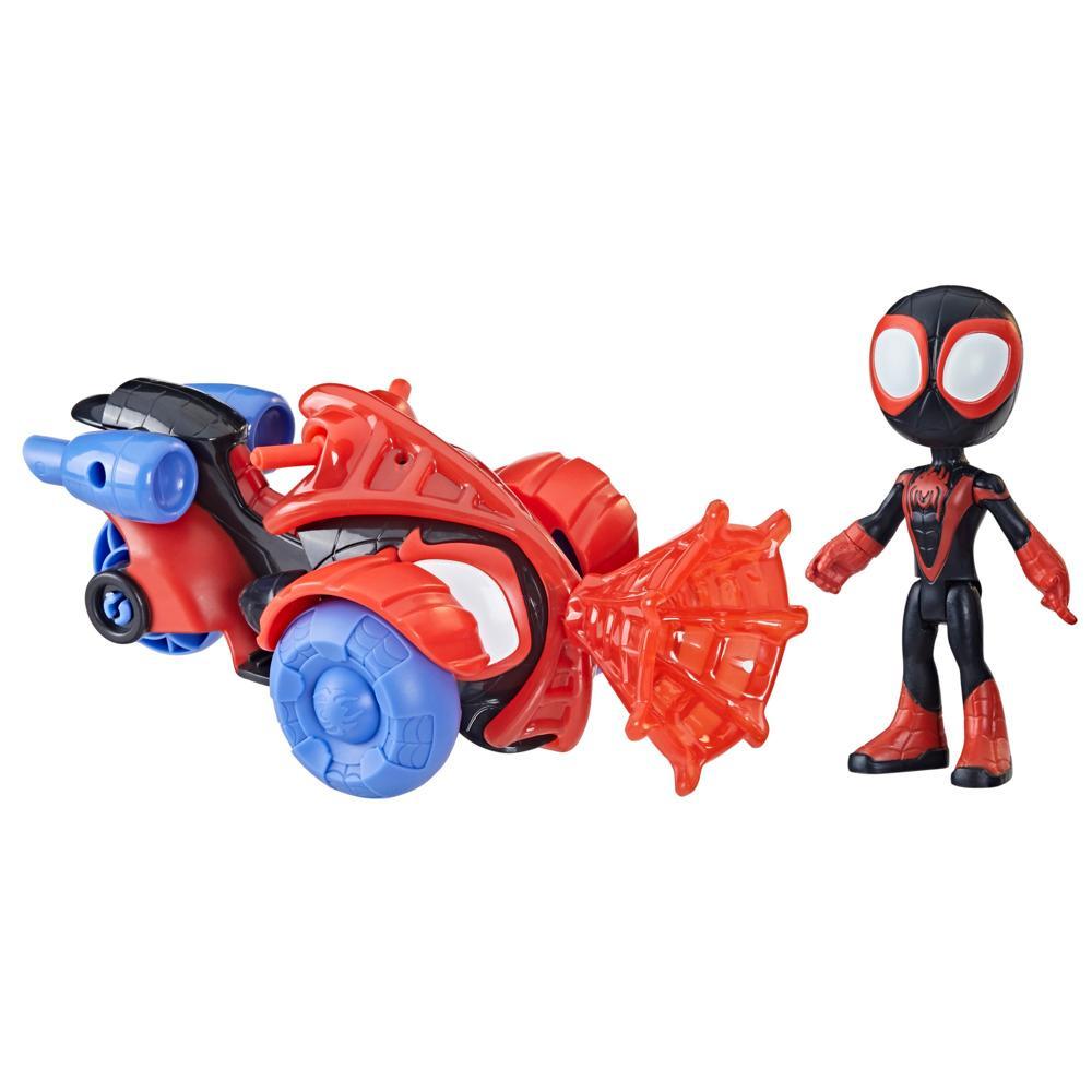 Marvel Spidey And His Amazing Friends: Miles Morales Con Aracno Triciclo