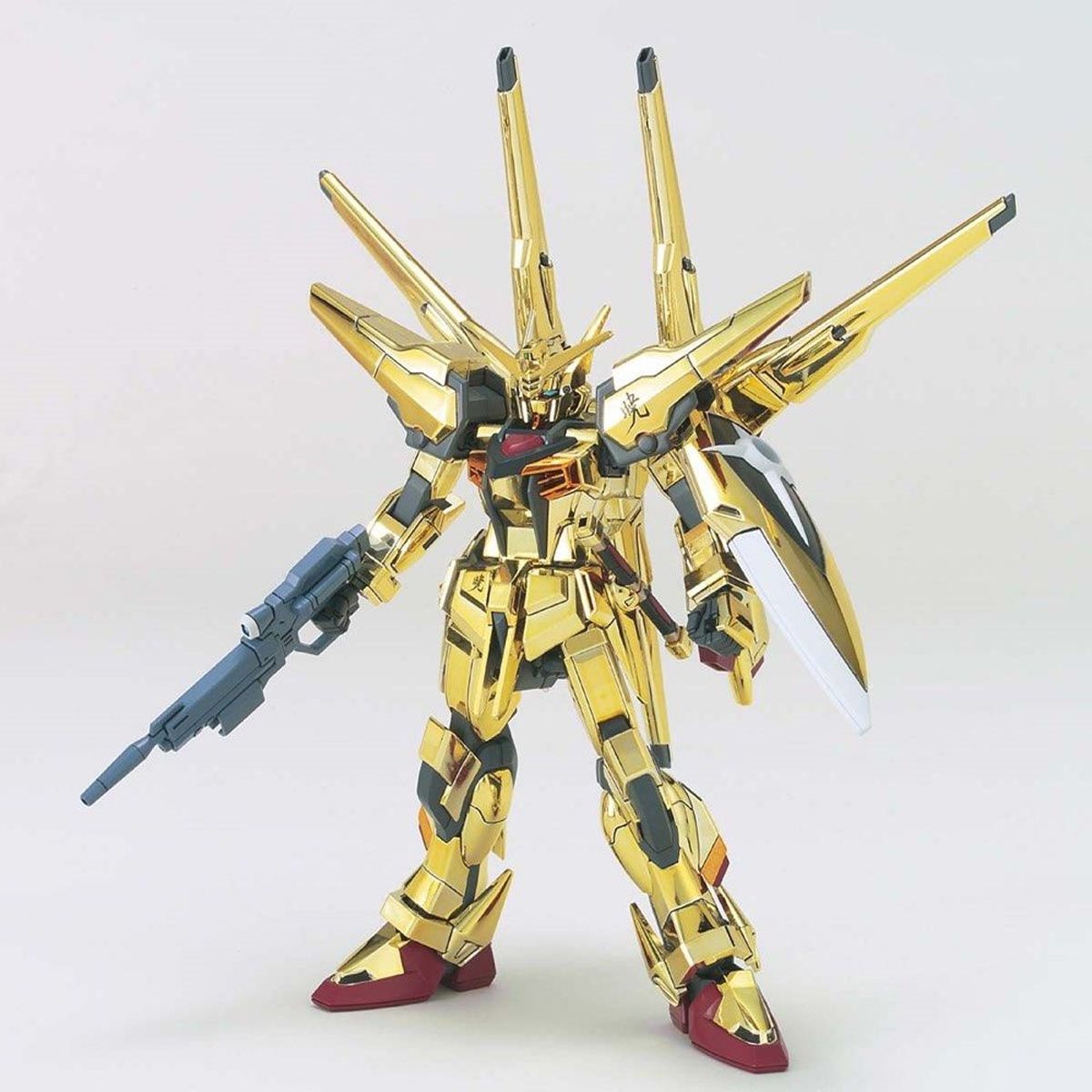 Bandai Hobby Gunpla High Grade Model Kit: Mobile Suit Gundam SEED Destiny - Shiranui Akatsuki Escala 1/144 Kit De Plastico