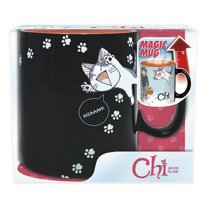 ABYstyle Taza De Ceramica Termocromatica: Chis Sweet Home - Chi 460 ml