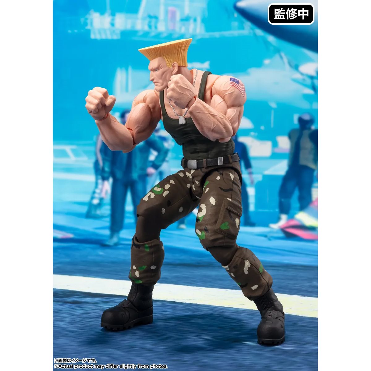 Bandai Tamashii Nations SH Figuarts: Street Fighter 6 - Guile Outfit 2 Figure Figura De Accion