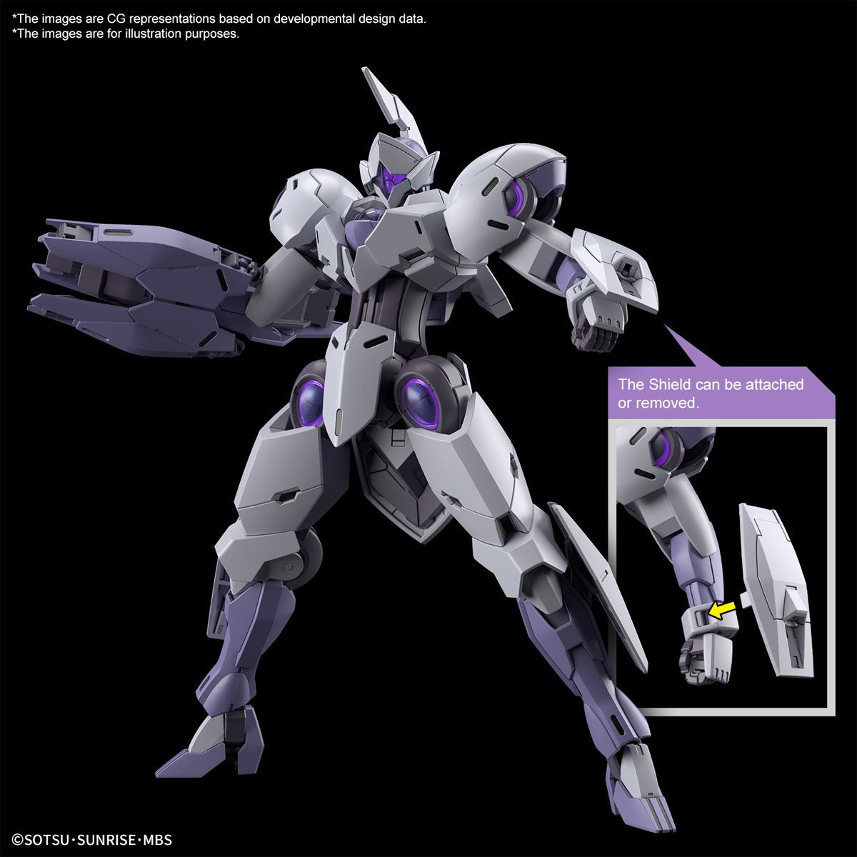 Bandai Hobby Gunpla Model Kit: Gundam The Witch From Mercury - Michaelis Escala 1/144