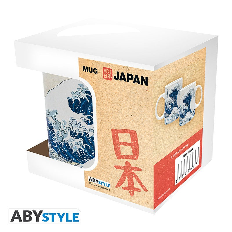 ABYstyle Taza De Ceramica: Katsushika Hokusai - La gran ola de Kanagawa 320 ml