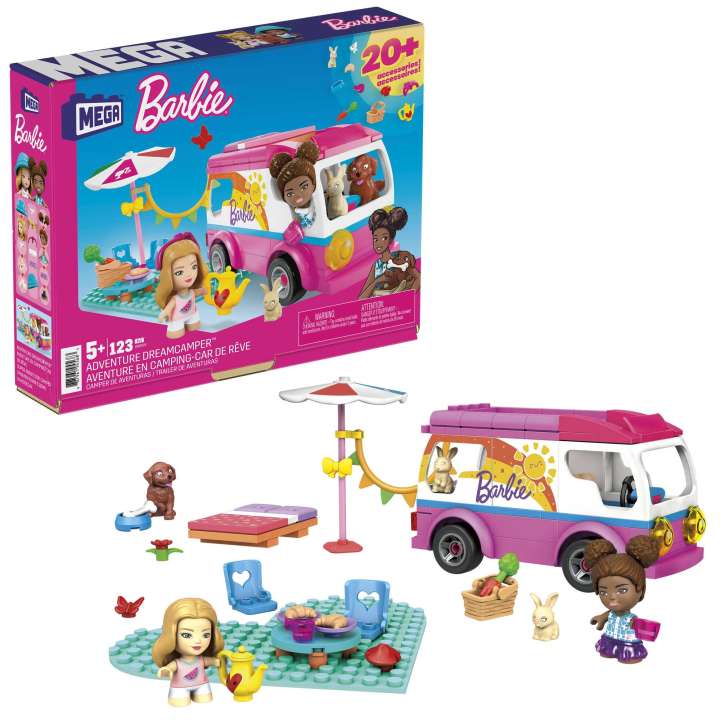 Mega Bloks: Mcx Barbie Camper De Aventuras