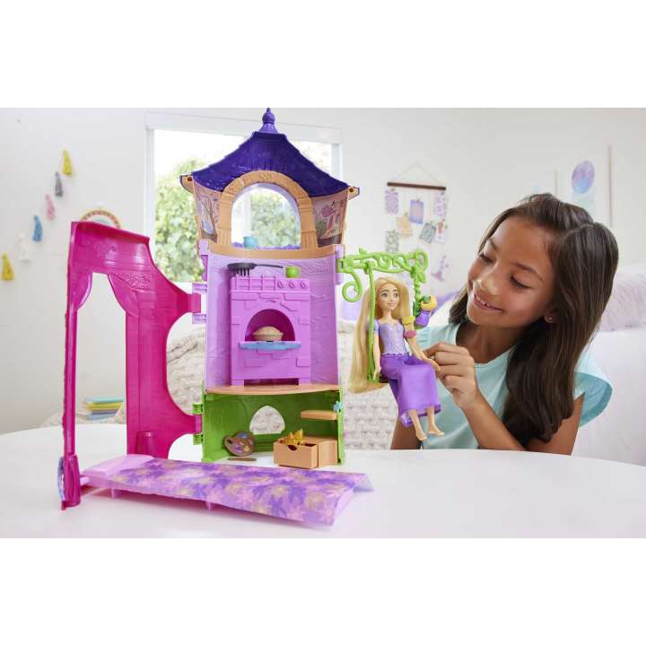 Disney Princess: Casa De Mu√±ecas Torre De Rapunzel