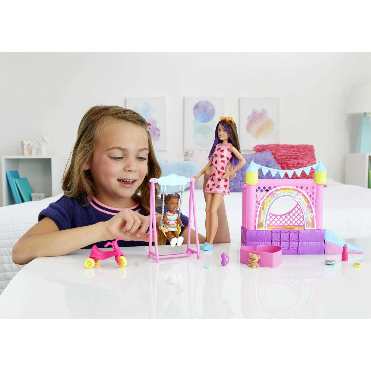 Barbie Babysitters Inc: Skipper Babysitter Parque De Juegos