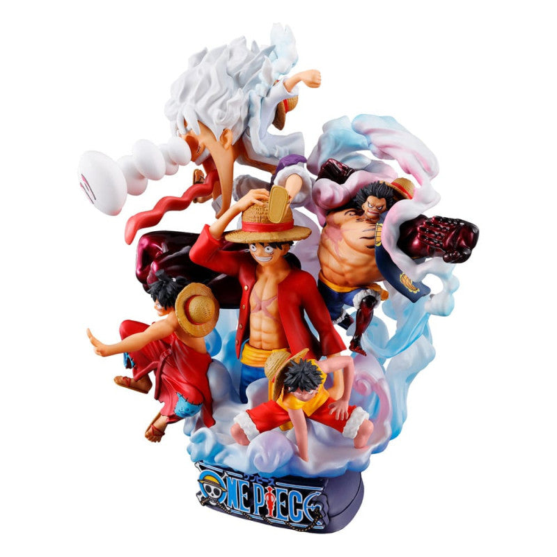 Megahouse Figures Pettitrama Series: One Piece - Luffy Special Logbox Re Birth 02