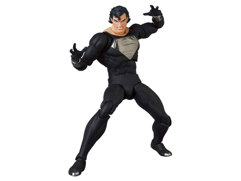 Medicom Toy Mafex: Dc Return Of Superman - Superman Traje Negro