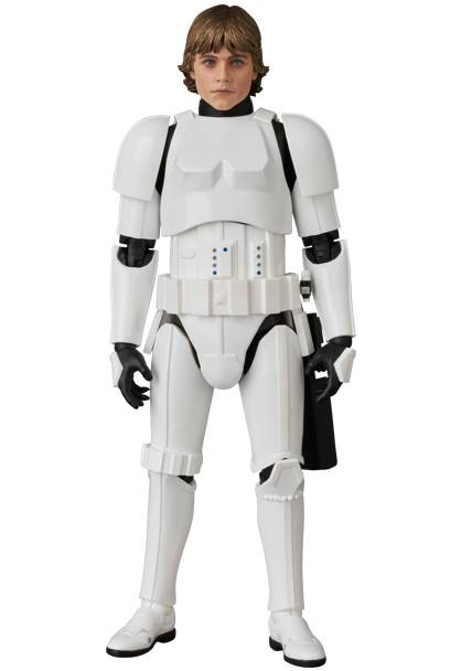 Medicom Toy Mafex: Star Wars A New Hope - Luke Skywalker Traje De Stormtrooper