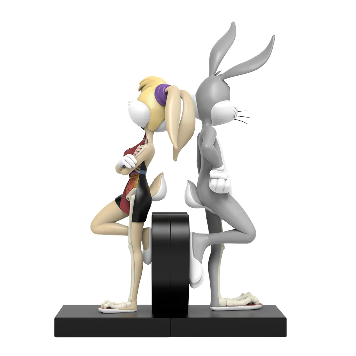 Mighty Jaxx Statue Xxray Plus: Warner Bros - Set Bugs Bunny Y Lola Bunny