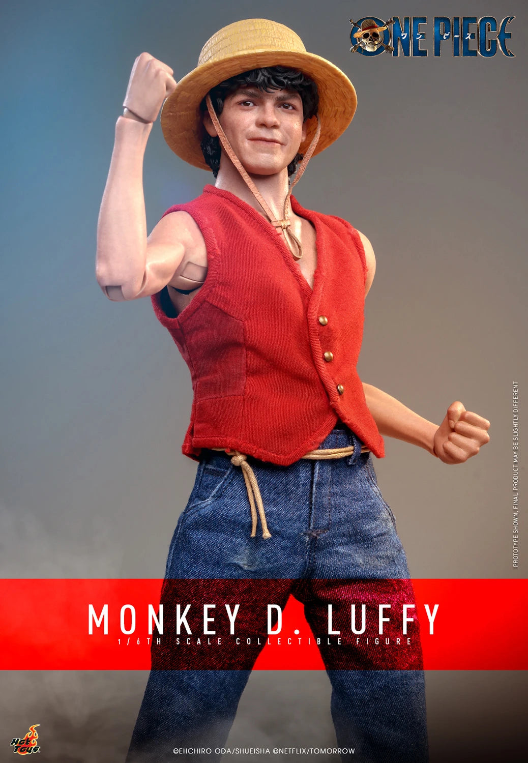 Hot Toys Television Masterpiece Series: One Piece Netflix - Monkey D Luffy Escala 1/6
