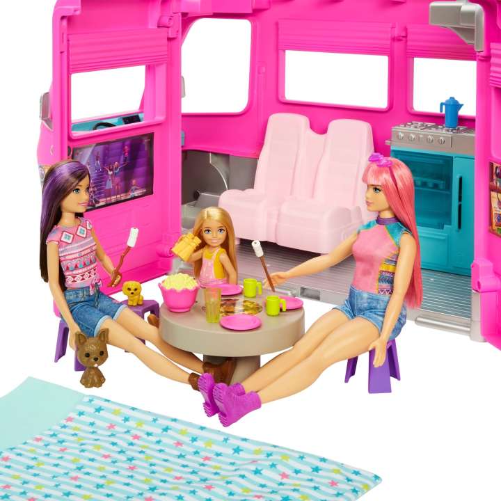 Barbie: Barbie Camper De Los Sueños