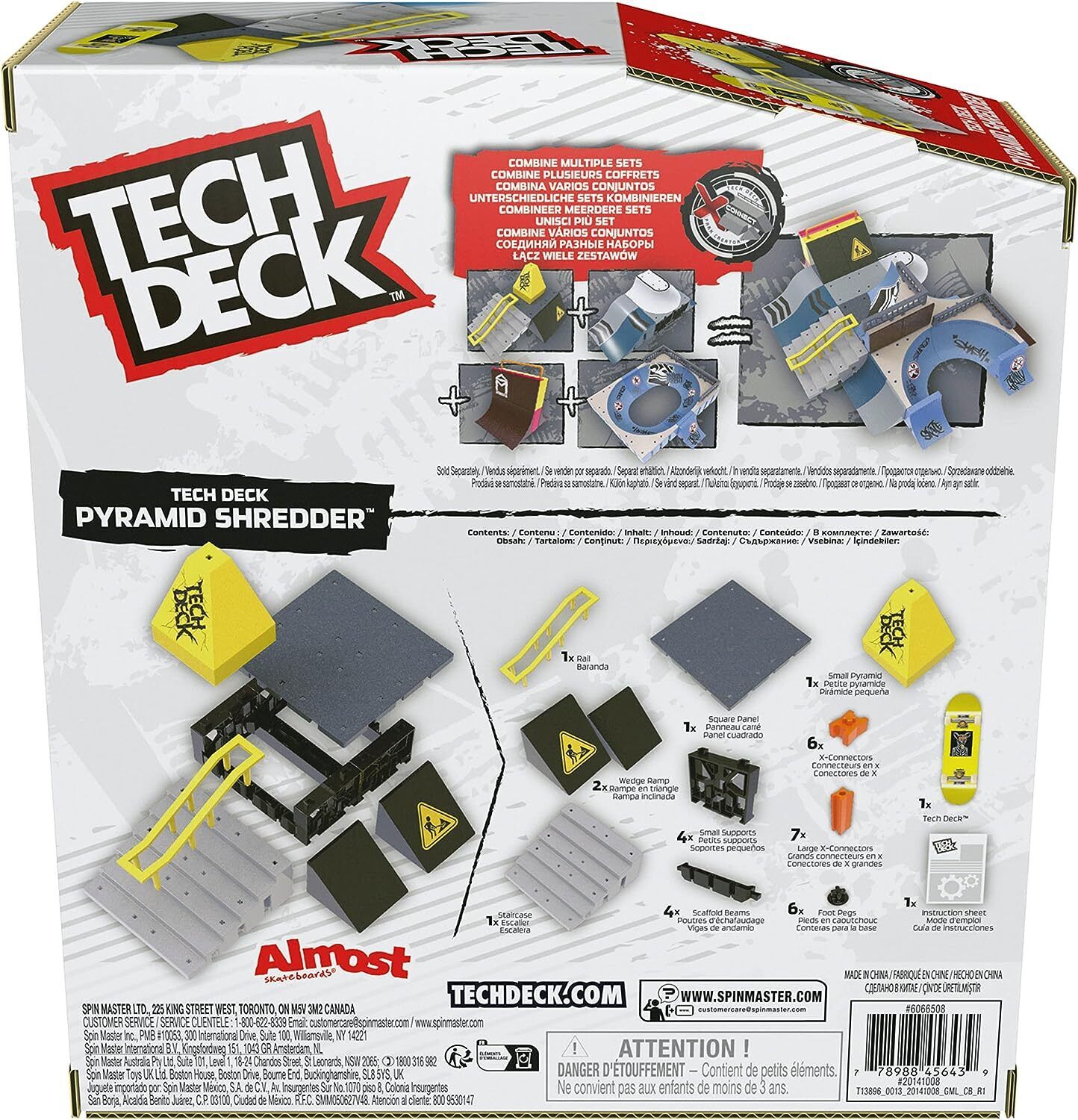 Tech Deck: Set De Rampas X Connect - Pyramid Shredder Almost