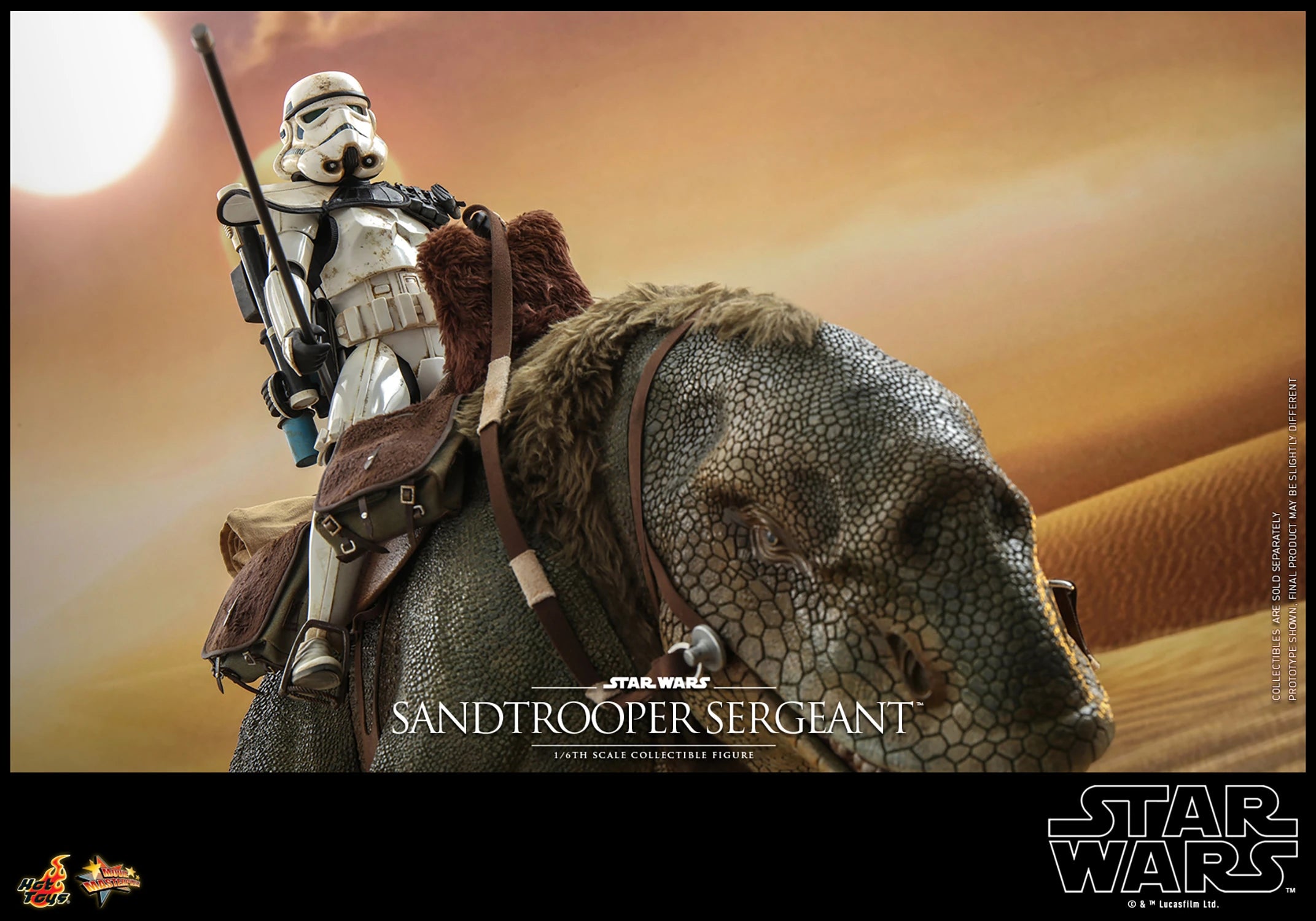 Hot Toys Movie Masterpiece Series: Star Wars A New Hope - Sargento Sandtrooper Escala 1/6