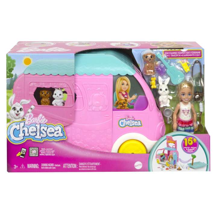 Barbie: Set De Juego - Barbie Chelsea Nuevo Camper