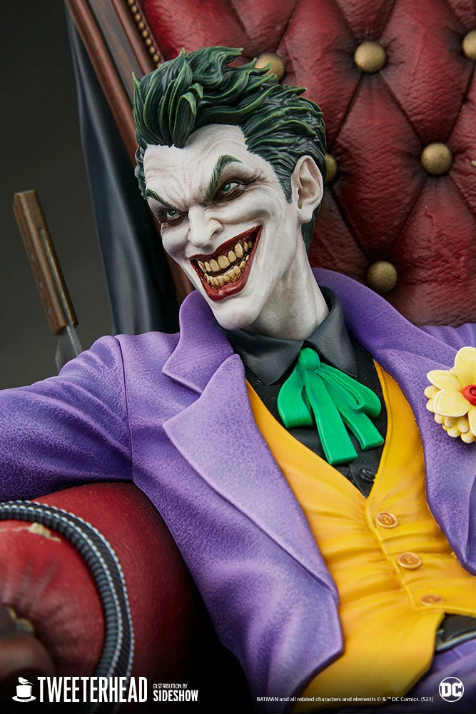 Tweeterhead Maquette: DC Comics - The Joker Escala 1/4 Exclusiva