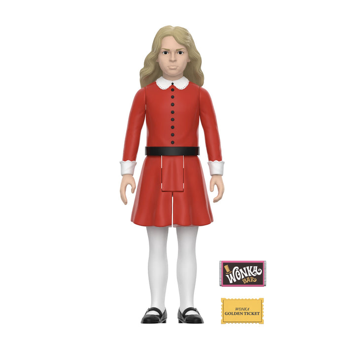 Super7 Reaction: Willy Wonka Y La Fabrica De Chocolate - Veruca Salt
