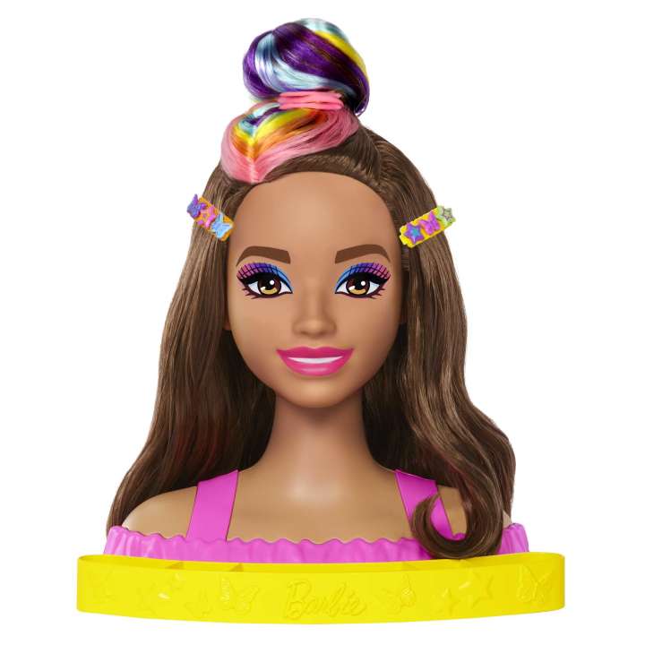 Barbie Styling Head: Barbie Castaña Color Reveal Accessories