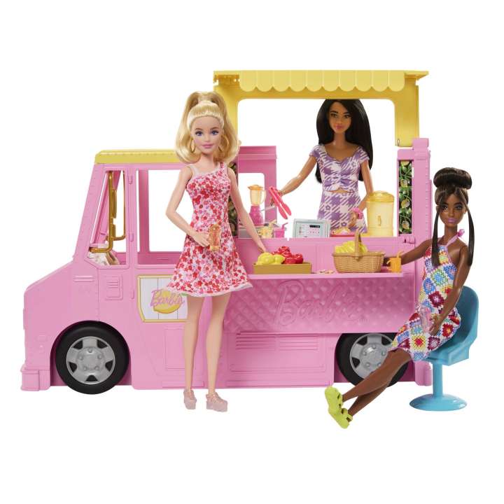 Barbie: Barbie Profesiones Set De Limonada Sobre Rueda