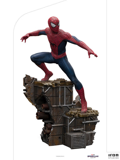 IRON Studios: Marvel Spiderman No Way Home - Spiderman Andrew Garfield BDS Escala de Arte 1/10