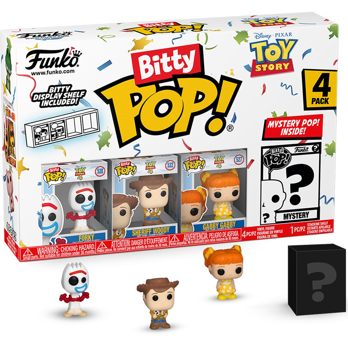 Funko Bitty Pop: Disney Toy Story - Forky 4 Pack