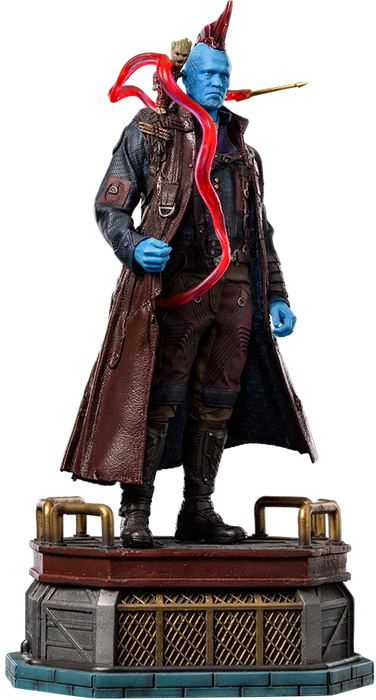 IRON Studios: Marvel Guardianes De La Galaxia Vol 2 - Yondu y Groot Deluxe Exclusiva de la ComicCon Experience Escala 1/10