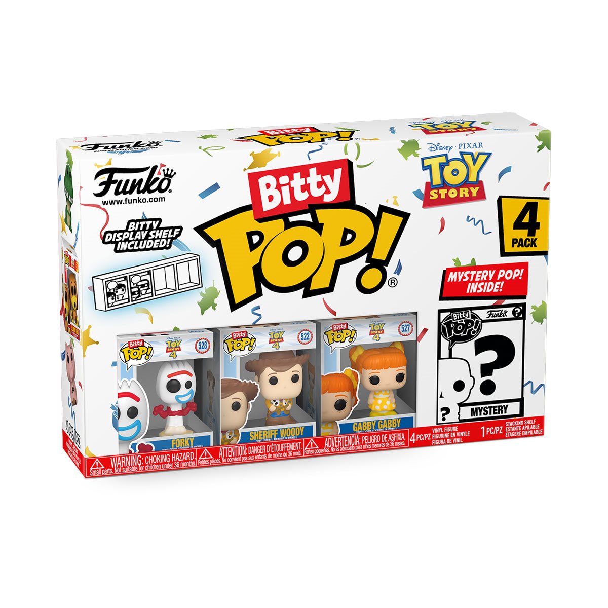 Funko Bitty Pop: Disney Toy Story - Forky 4 Pack