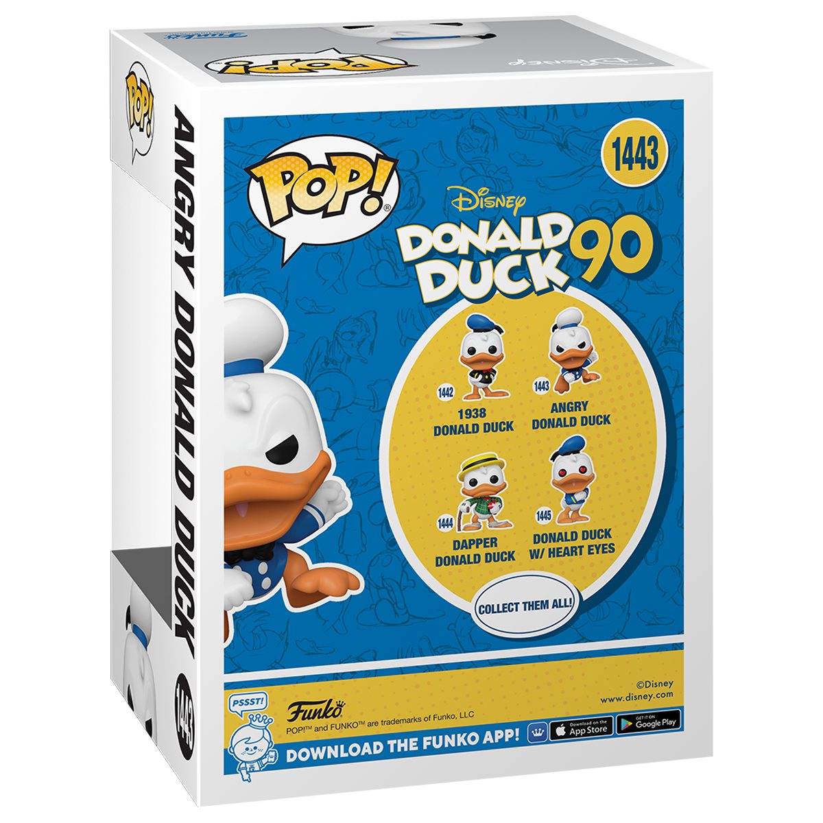 Funko Pop Disney: Pato Donald 90 Aniversario - Pato Donald Enojado