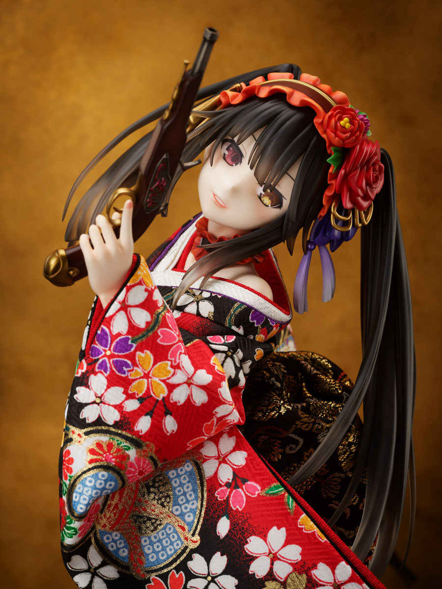 Furyu Scale Figure: Date A Live - Kurumi Tokisaki Con Kimono Escala 1/4
