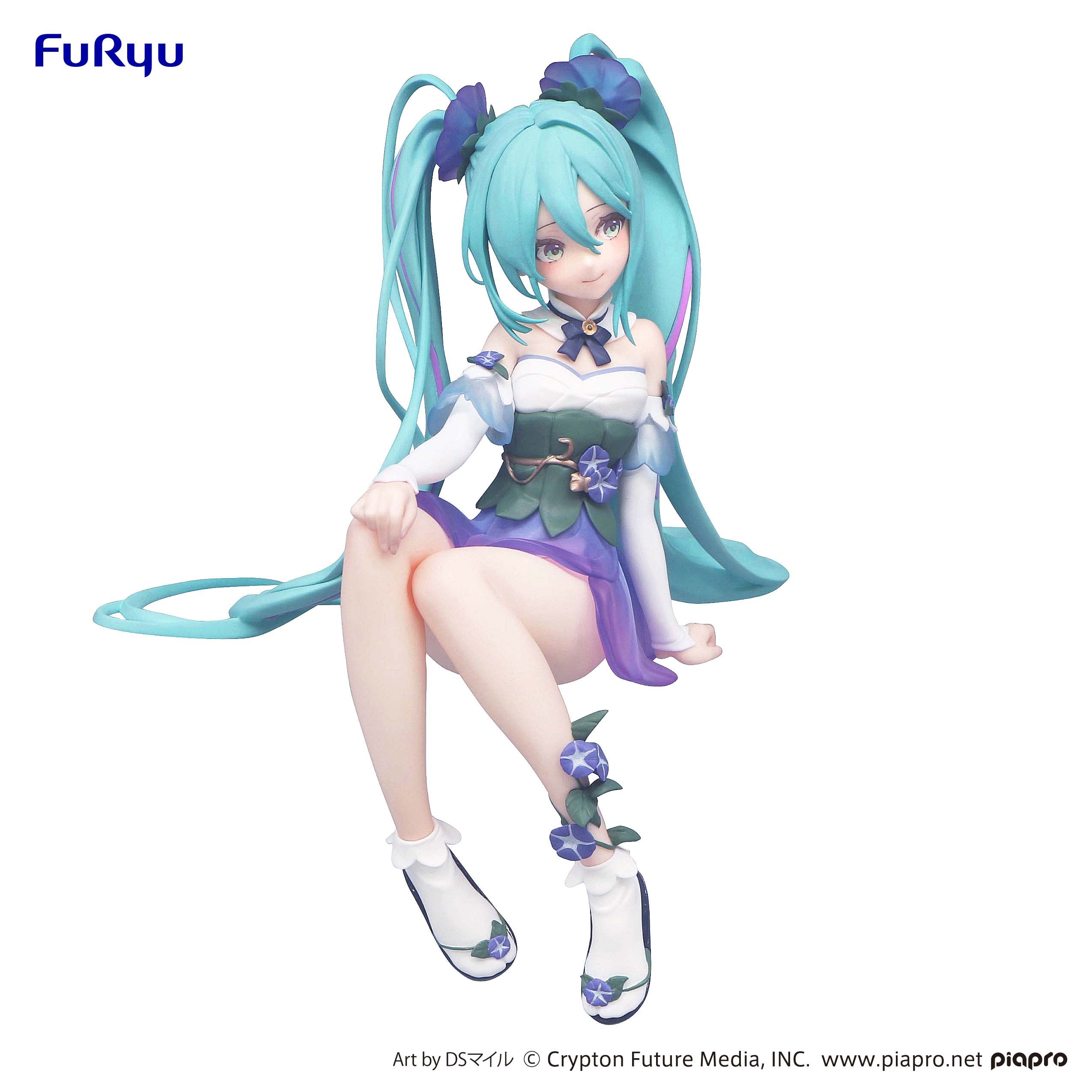 Furyu Figures Noodle Stopper: Hatsune Miku - Miku Flower Fairy Morning Glory