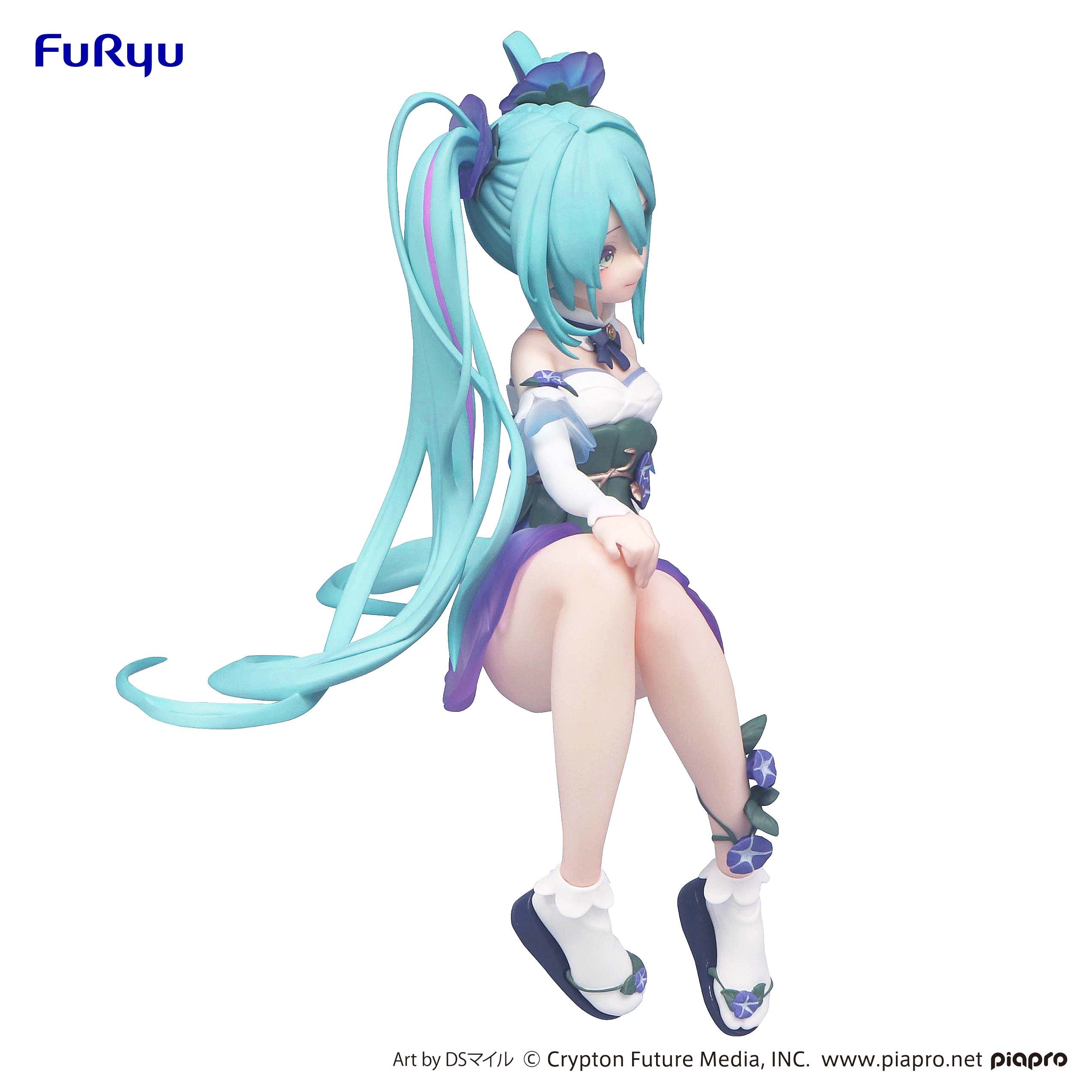Furyu Figures Noodle Stopper: Hatsune Miku - Miku Flower Fairy Morning Glory