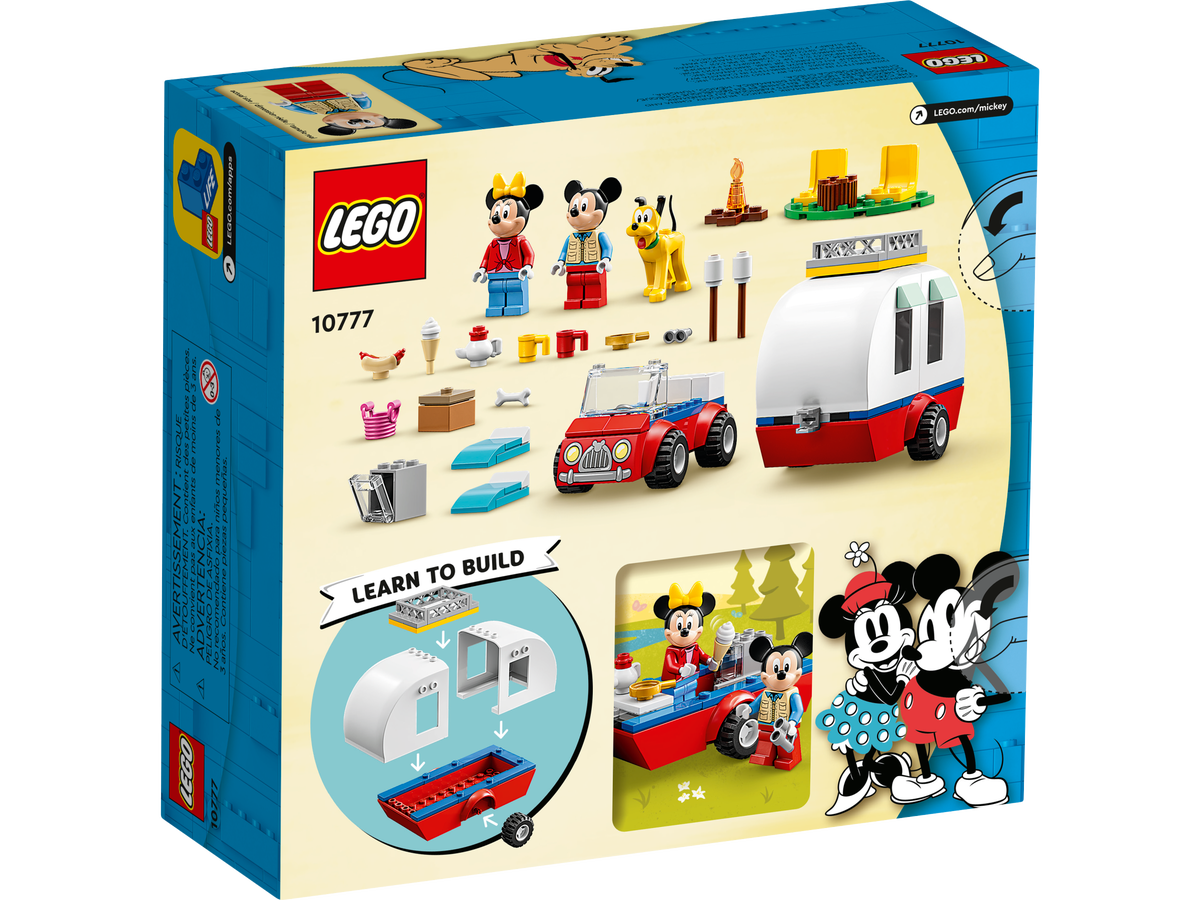 LEGO Mickey and Friends Excursion de Campo de Mickey Mouse y Minnie Mouse 10777